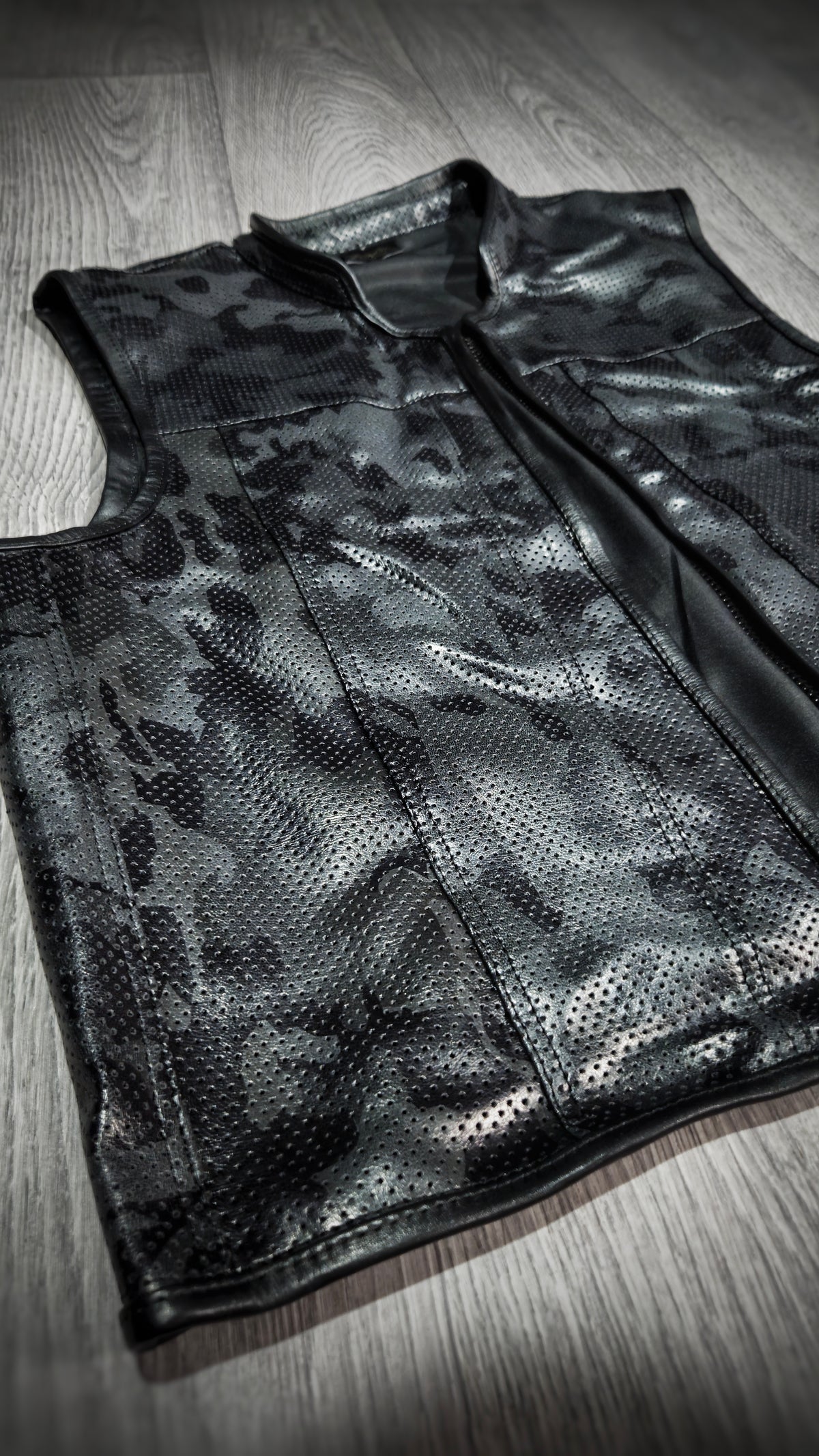 EURO "OFF THE RACK" PERFORATED BLACK OPS VEST 2.0