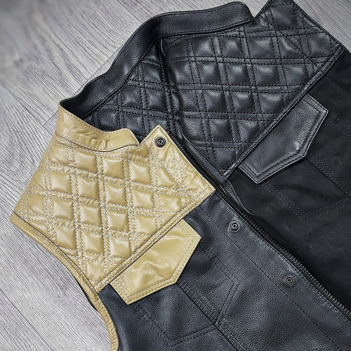 REVERSIBLE US "OFF THE RACK" BLACK STEALTH-DESERT VEST