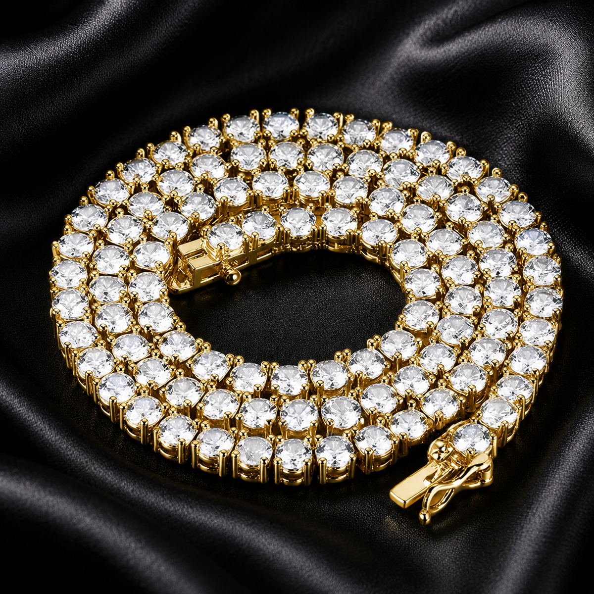 Ladies Moissanite Tennis Set