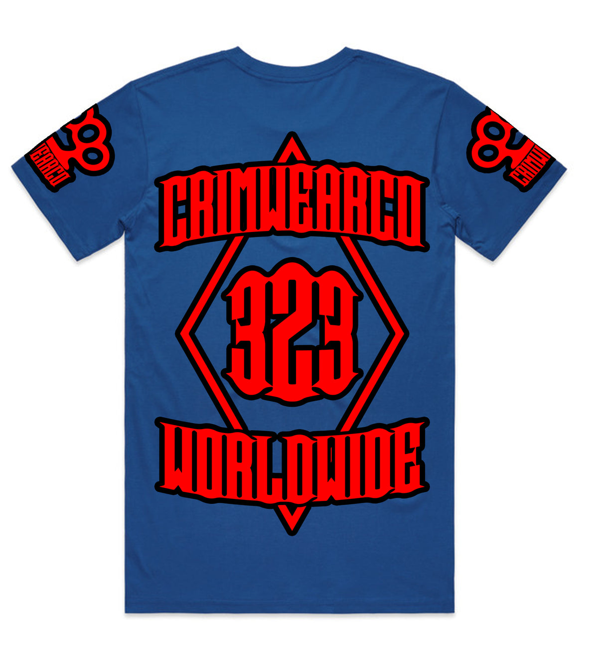 Crim Wear Blue Tee