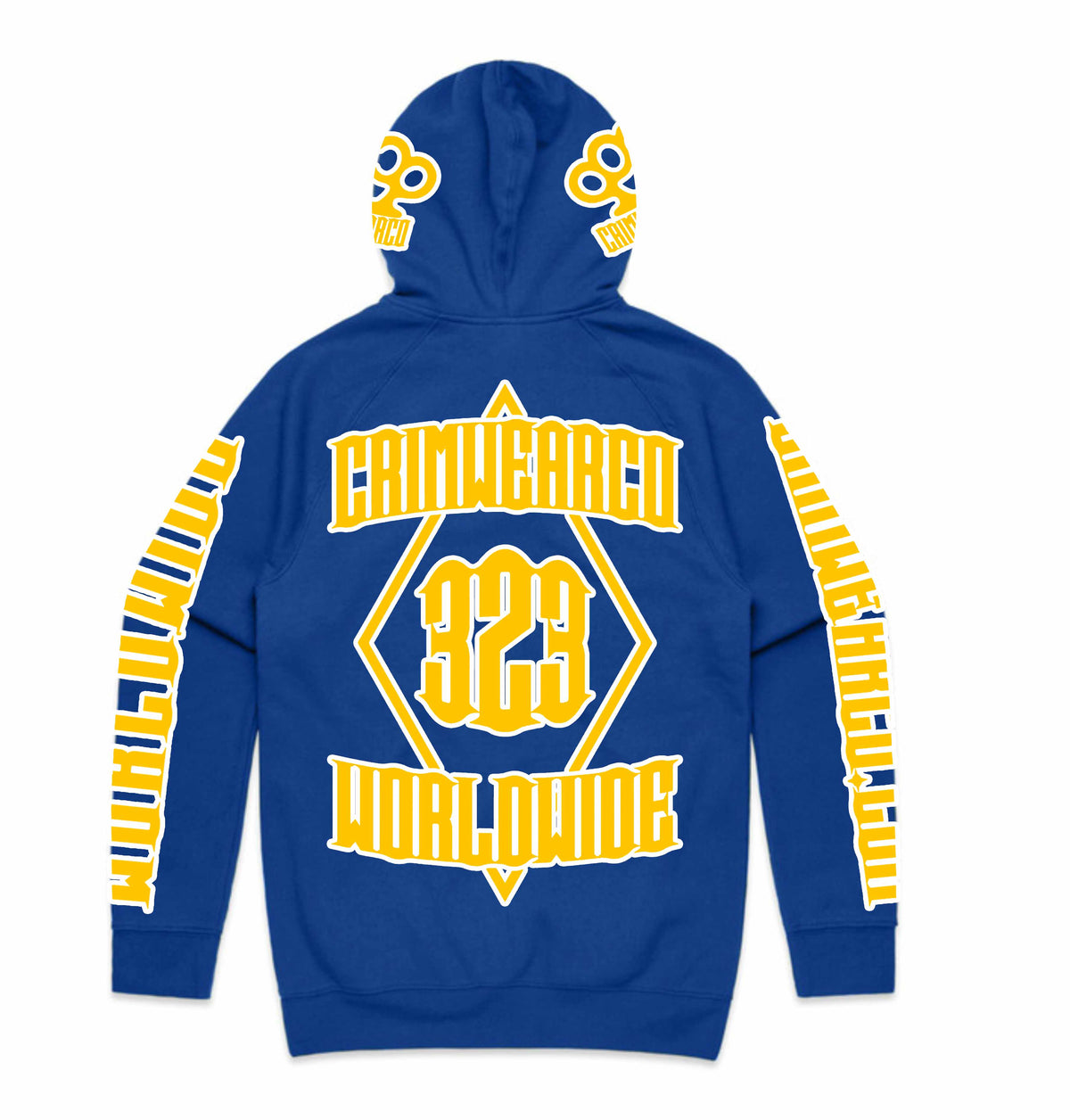 Crim Wear Blue Hoodie