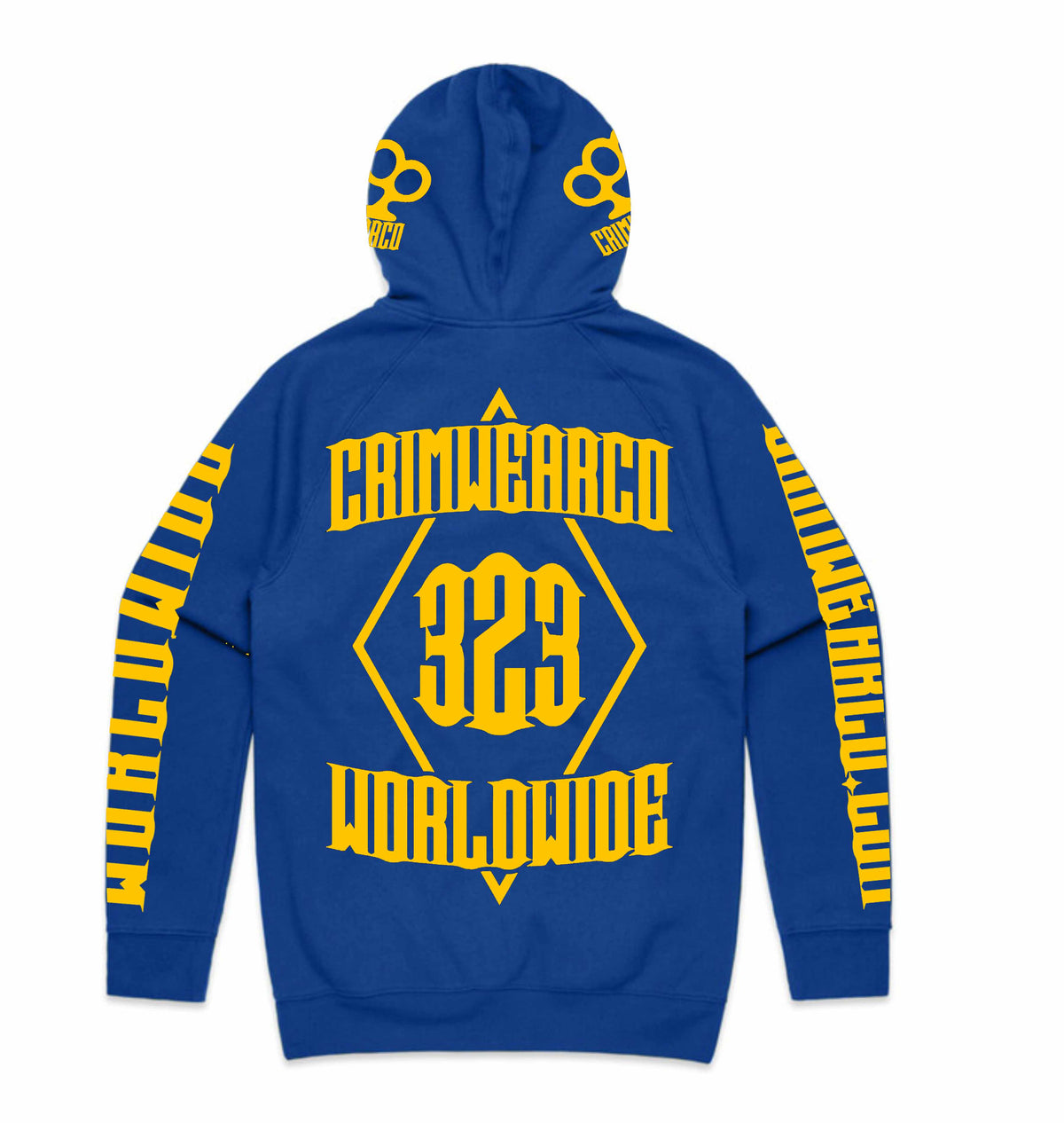 Crim Wear Blue Hoodie