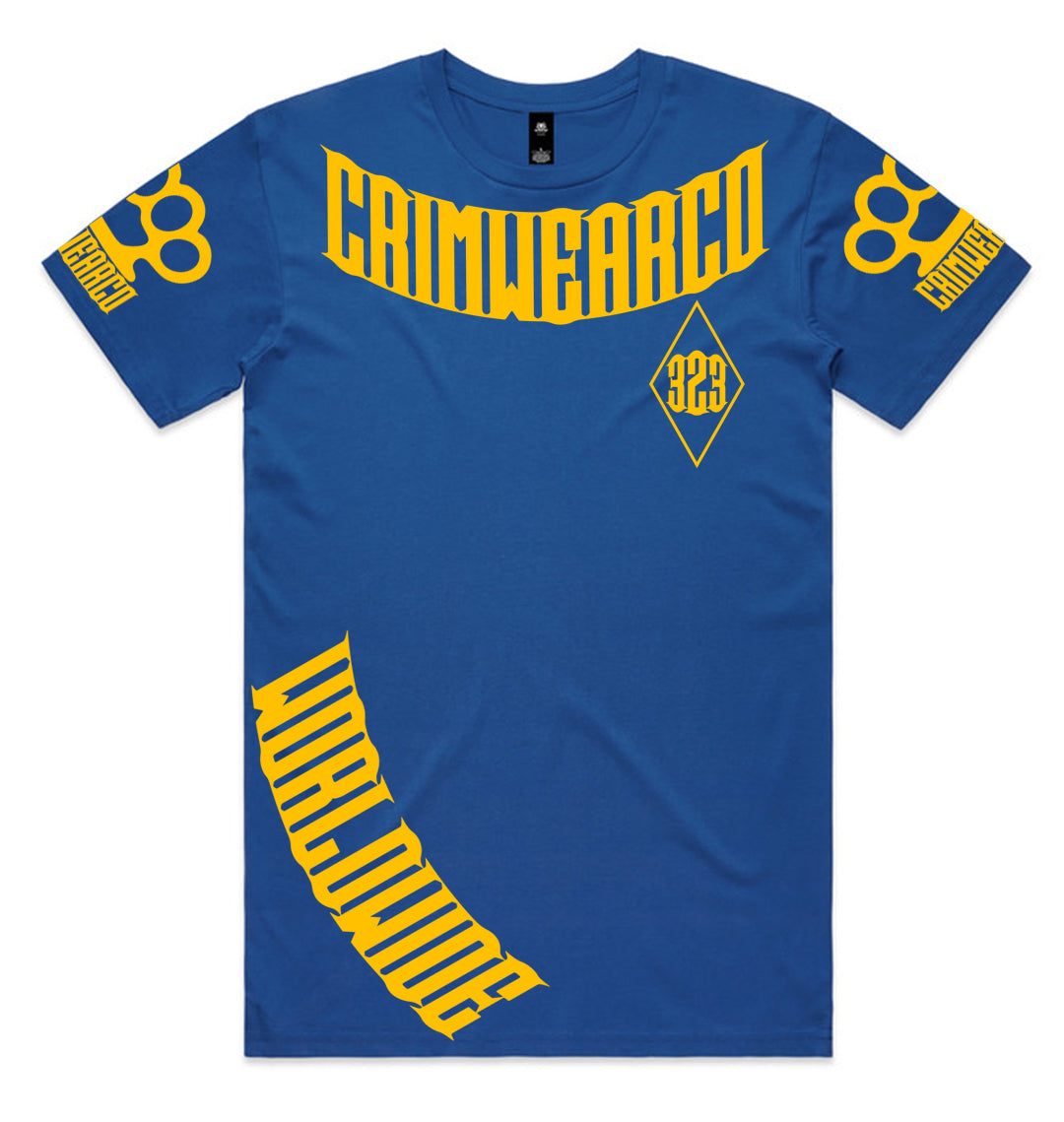 Crim Wear Blue Tee