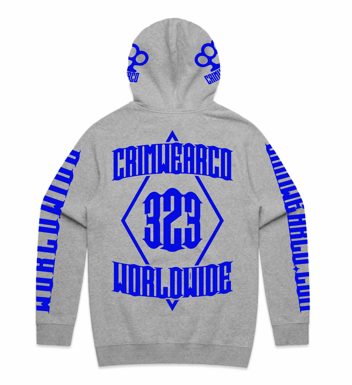 Crim Wear Grey Hoodie