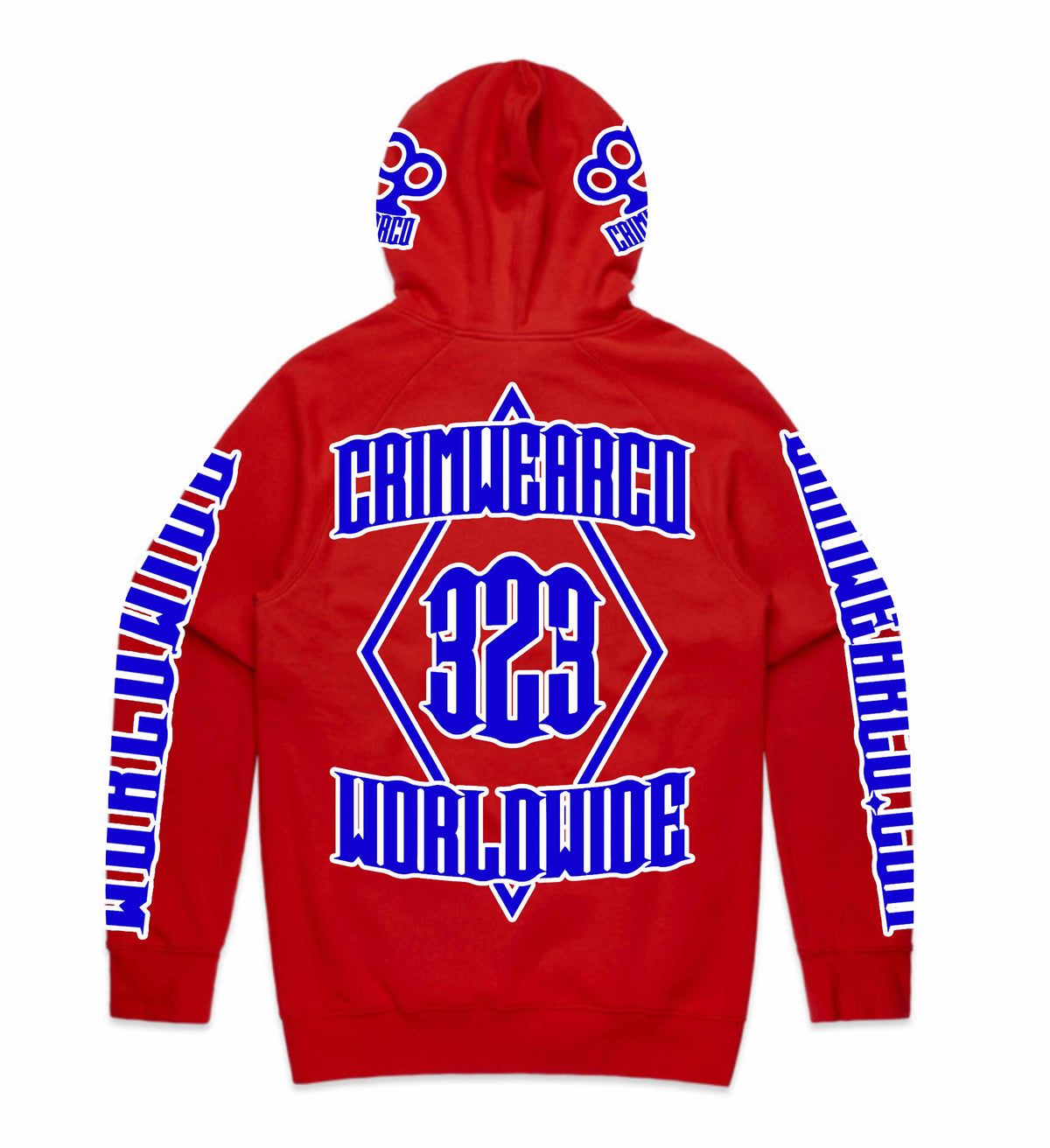 Crim Wear Red Hoodie