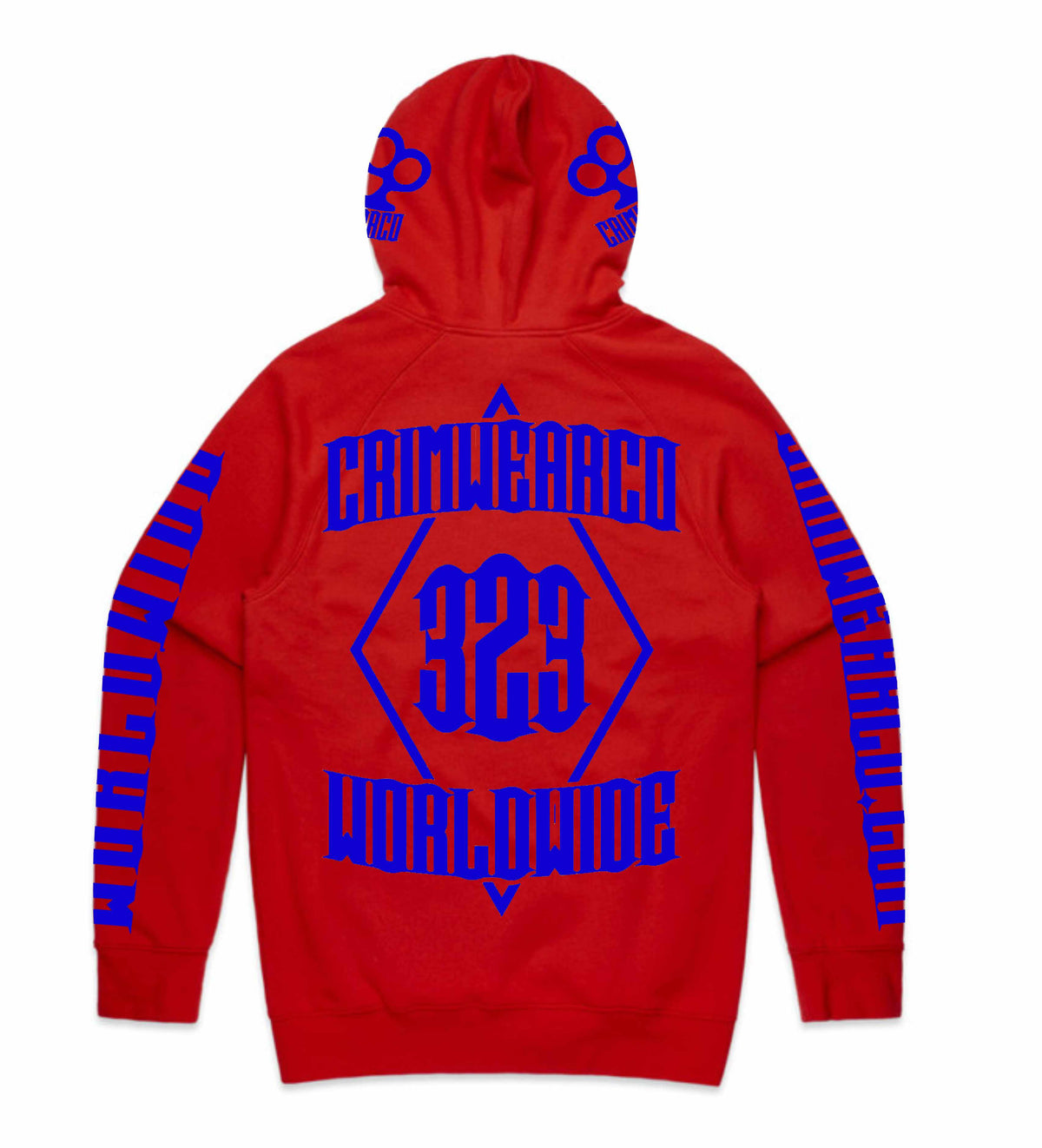 Crim Wear Red Hoodie
