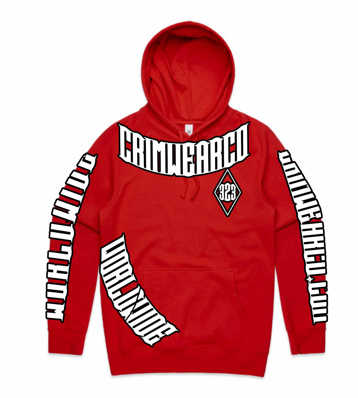 Crim Wear Red Hoodie