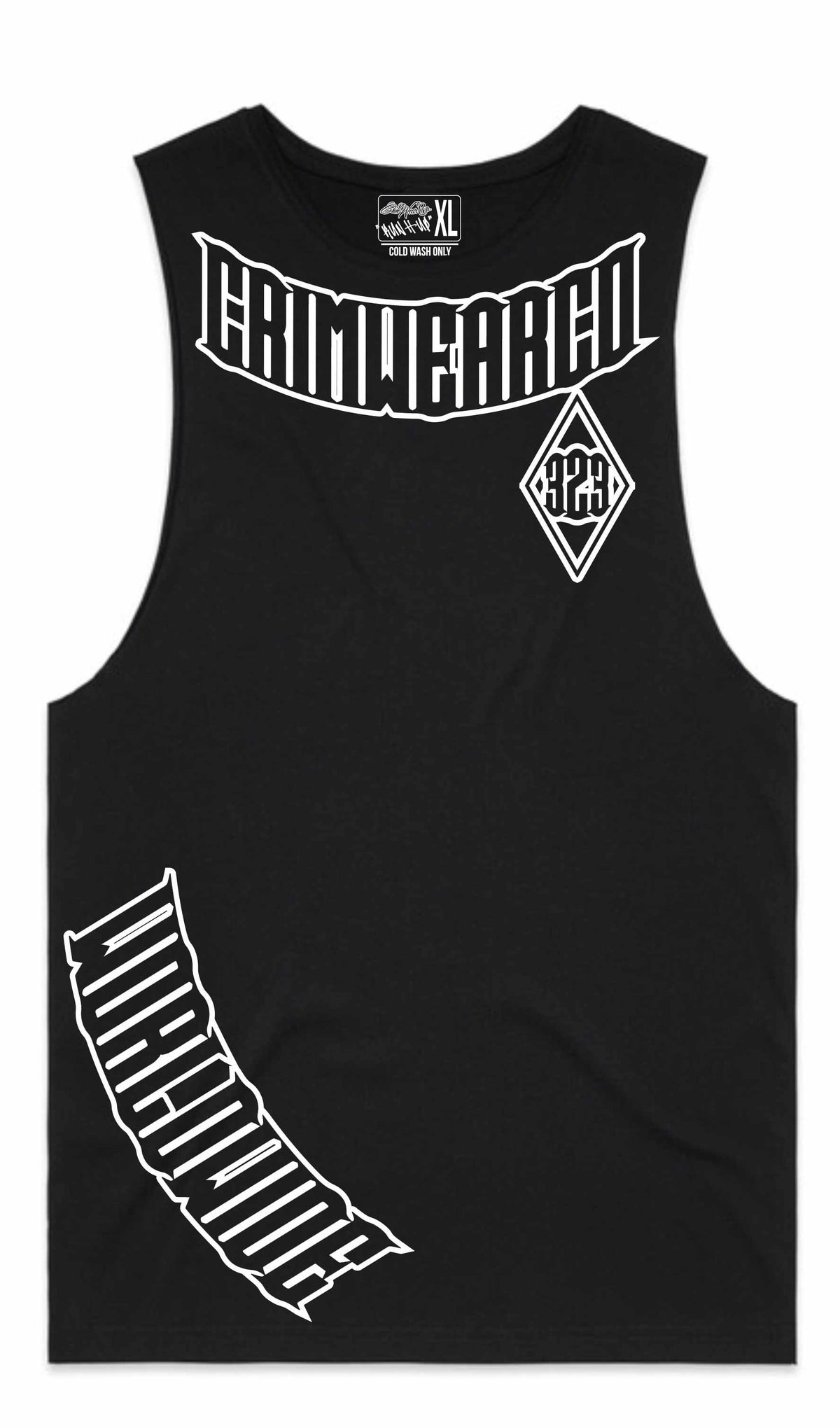 Crim Wear Black Muscle Tee