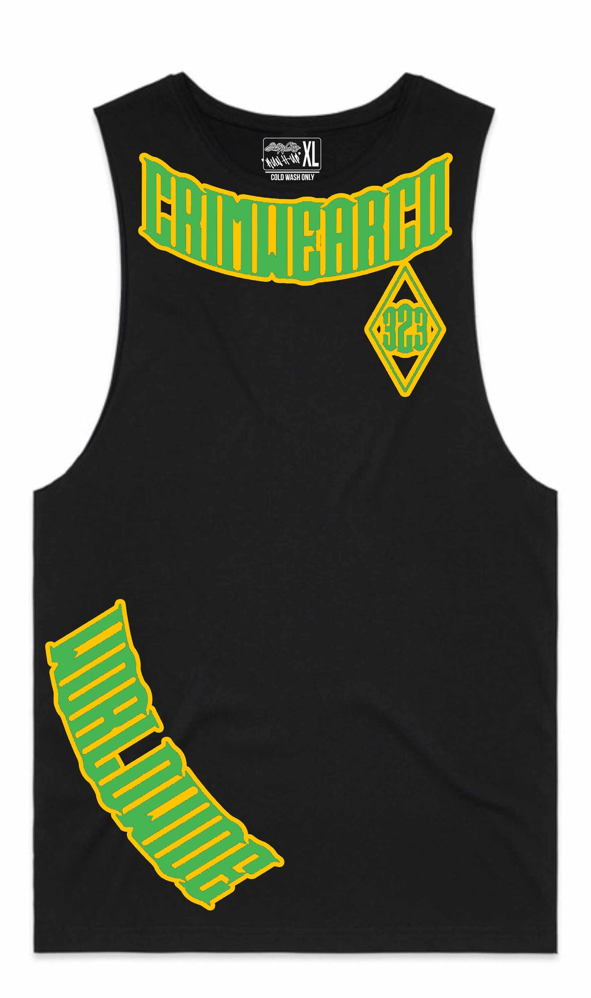 Crim Wear Black Muscle Tee