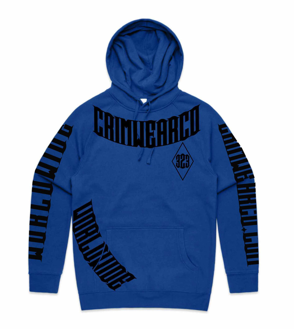 Crim Wear Blue Hoodie