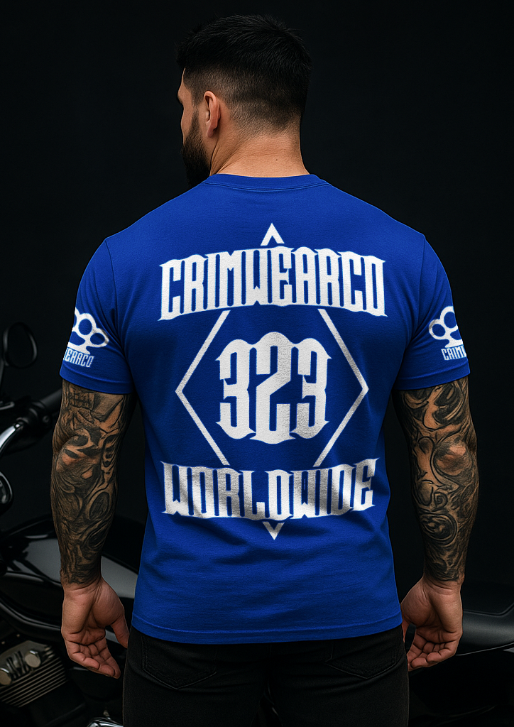 Crim Wear Blue Tee