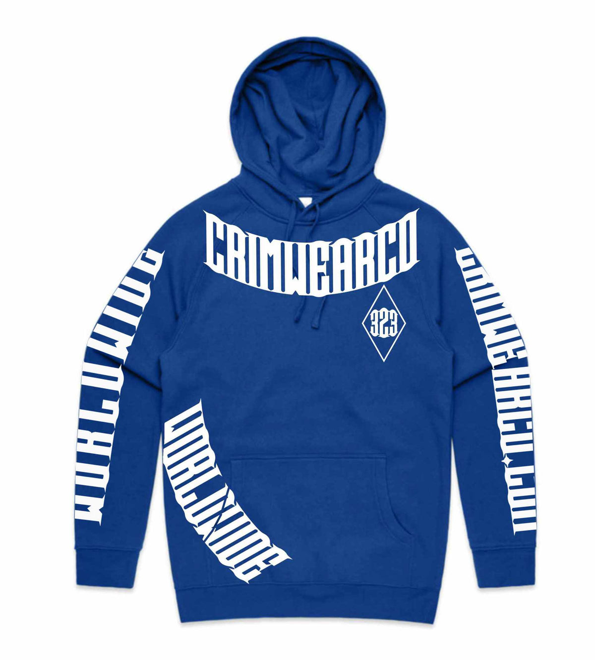Crim Wear Blue Hoodie