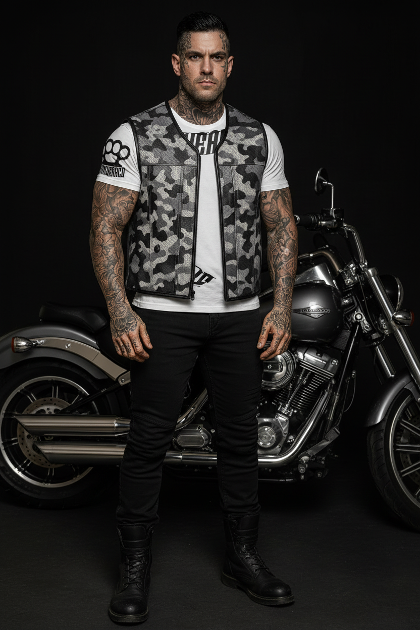 EURO STORM "OFF THE RACK" PERFORATED CAMO VEST 2.0