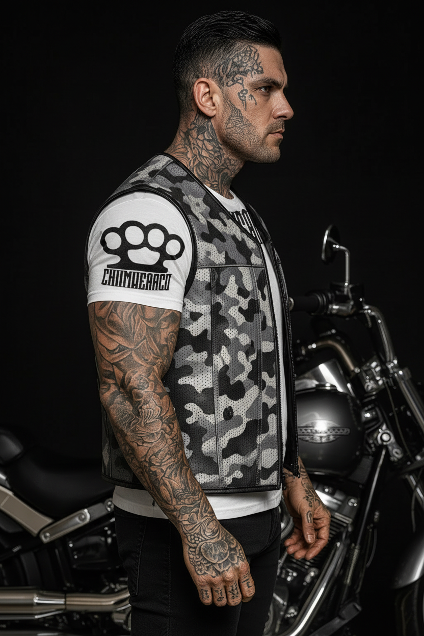 EURO STORM "OFF THE RACK" PERFORATED CAMO VEST 2.0