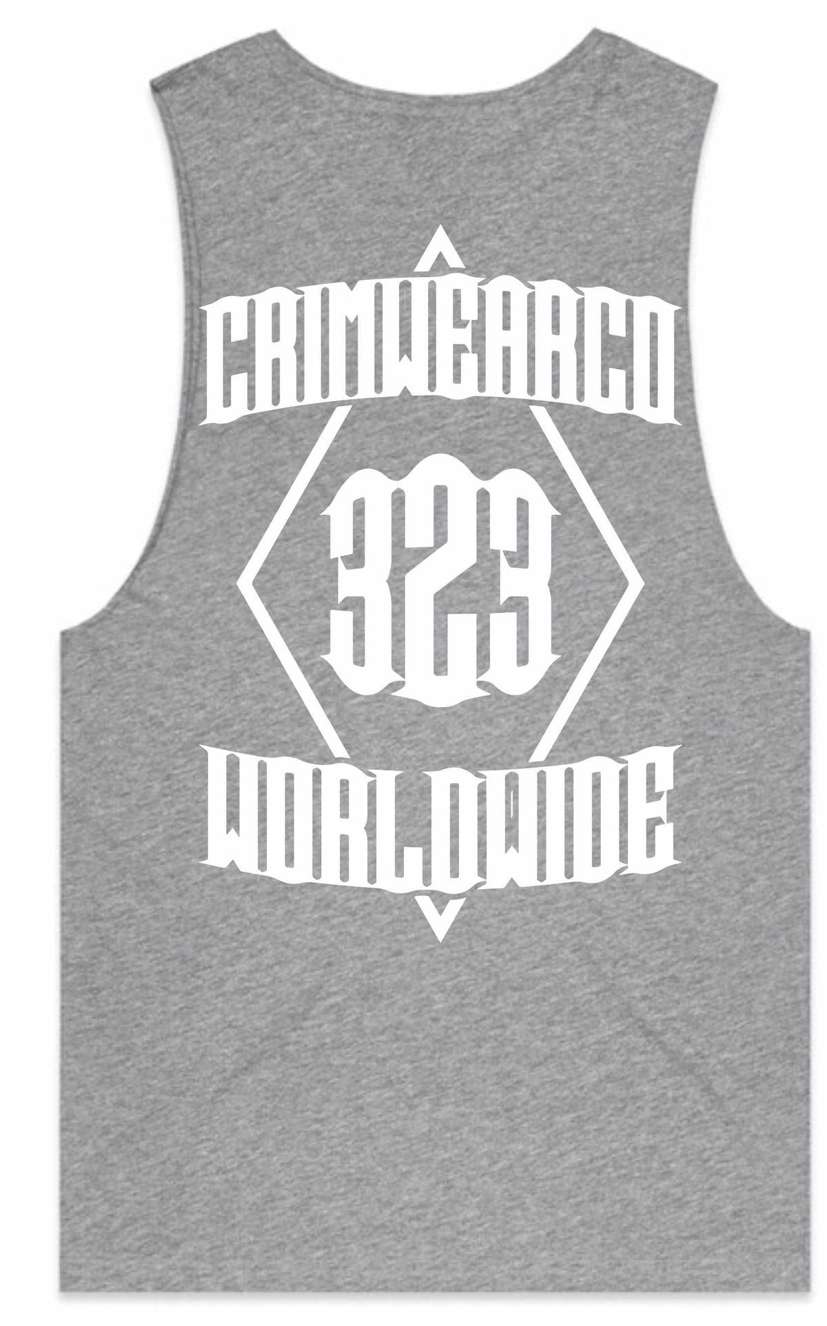Crim Wear Gray Muscle Tee
