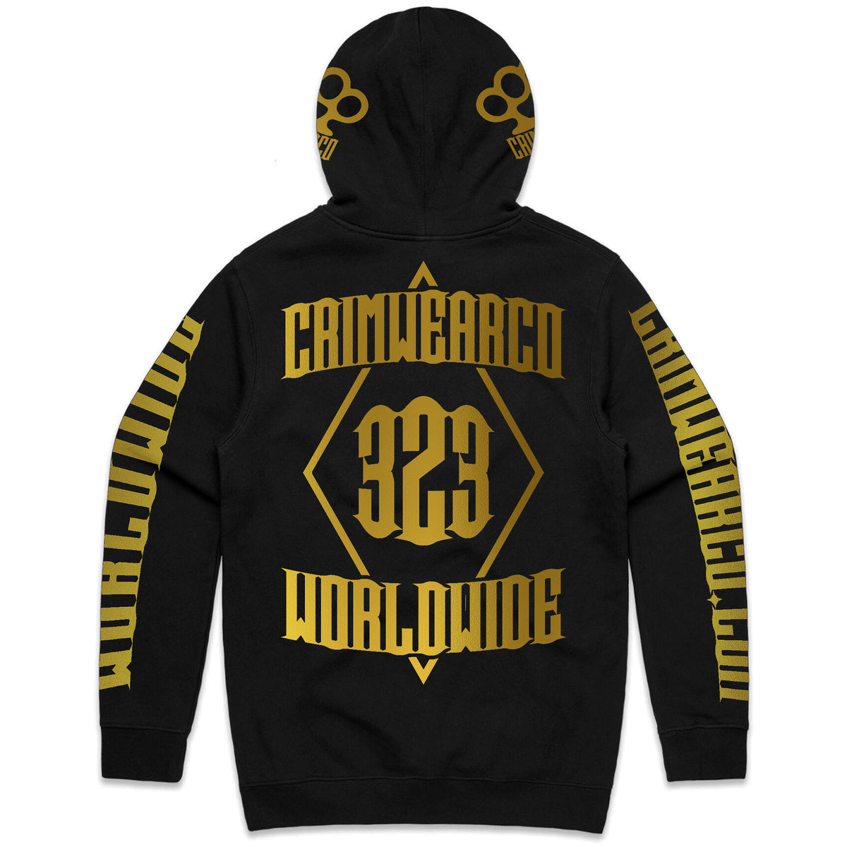 Crim Wear Black Hoodie