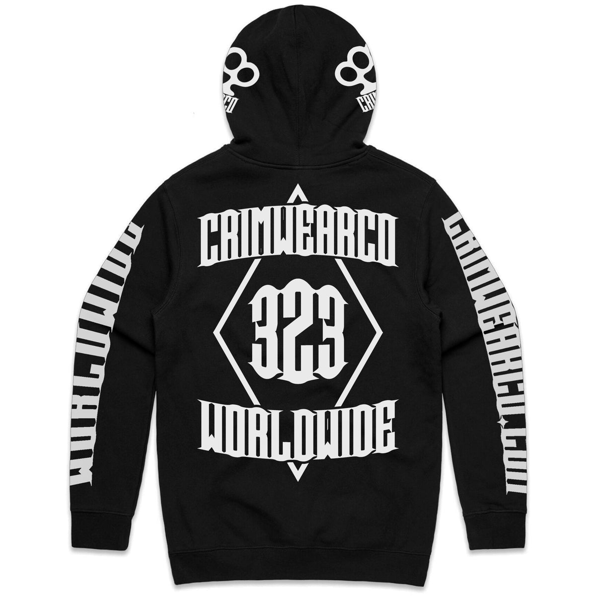 Crim Wear Black Hoodie