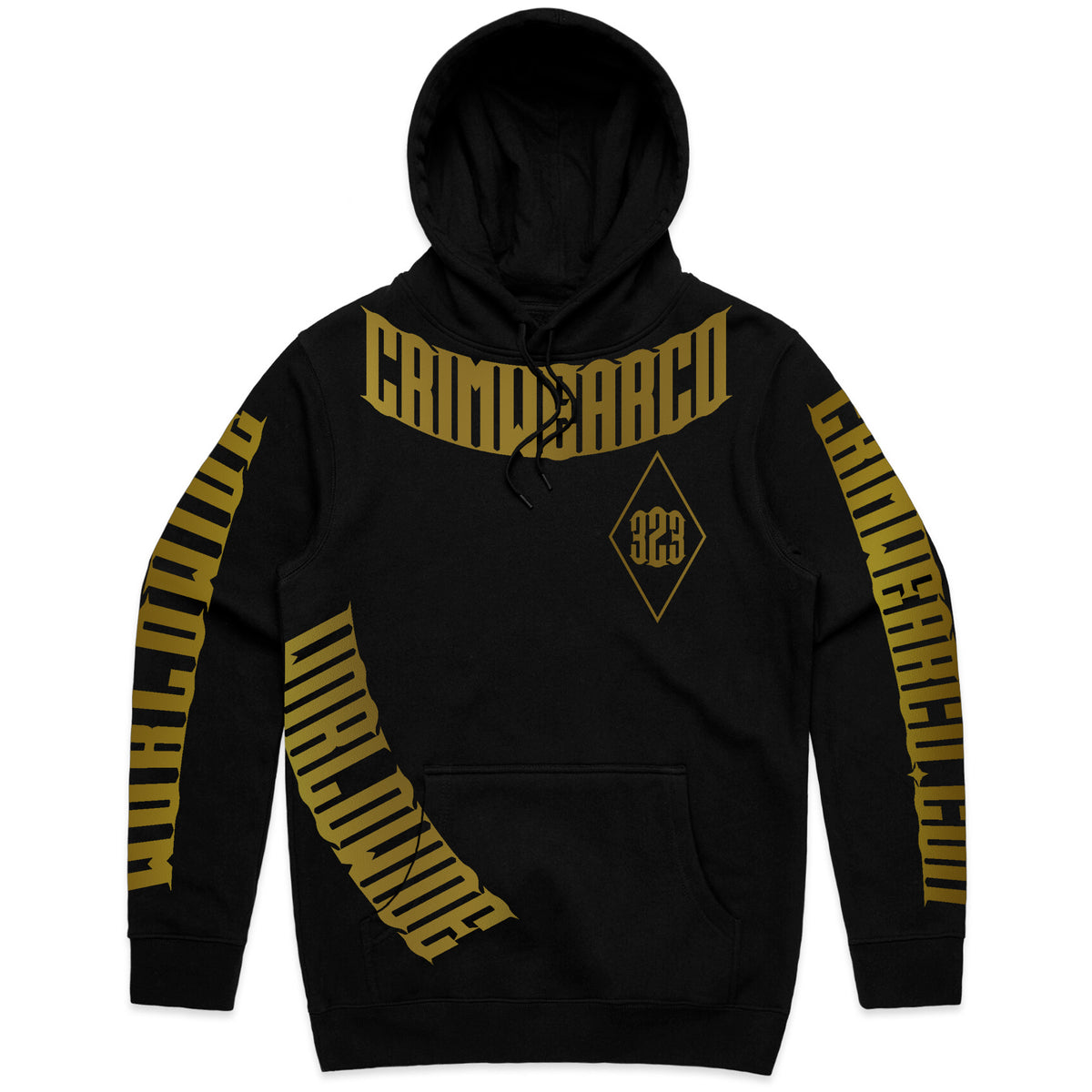 Crim Wear Black Hoodie