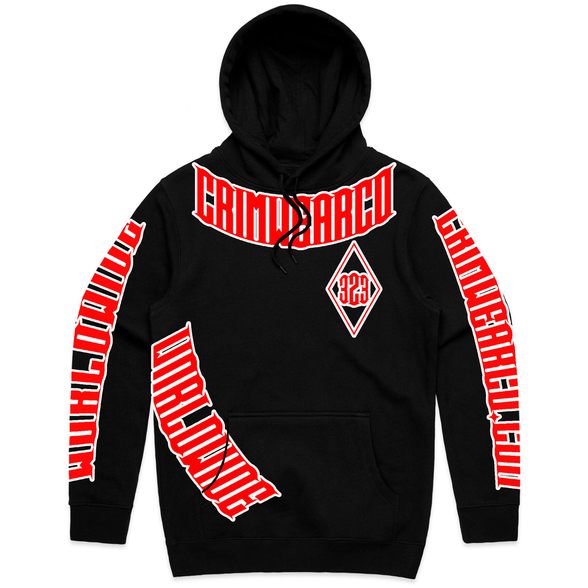 Crim Wear Black Hoodie