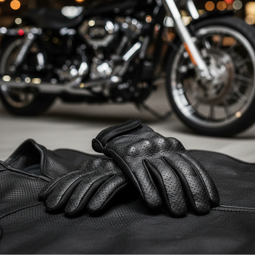 Leather Riding Gloves