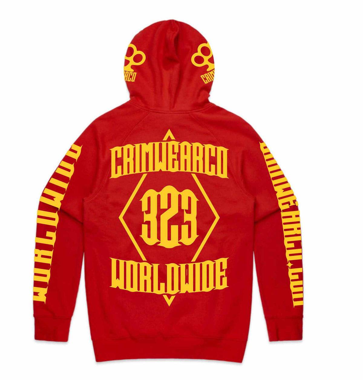 Crim Wear Red Hoodie