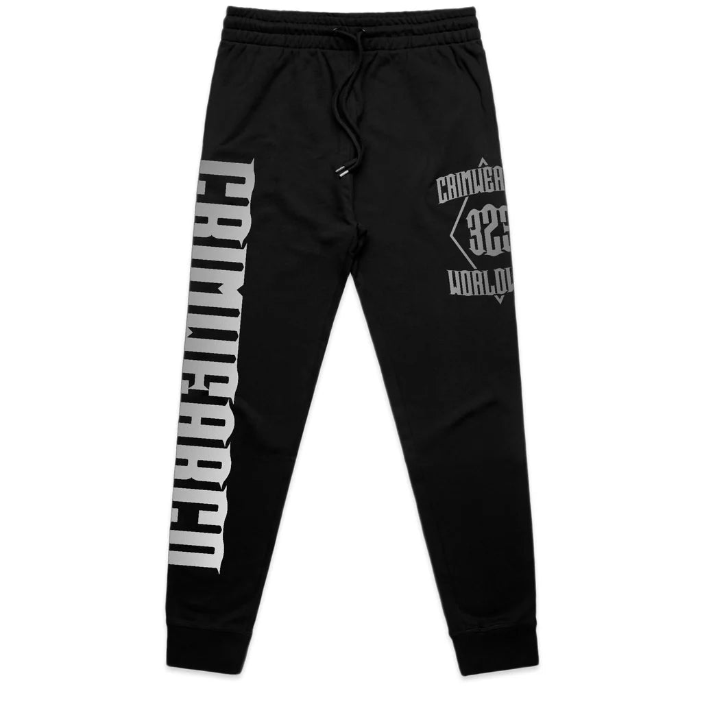 Crim Wear WOMENS Black Track Pants