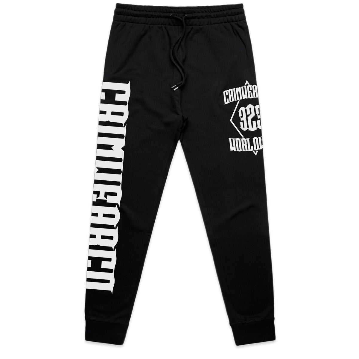 Crim Wear WOMENS Black Track Pants