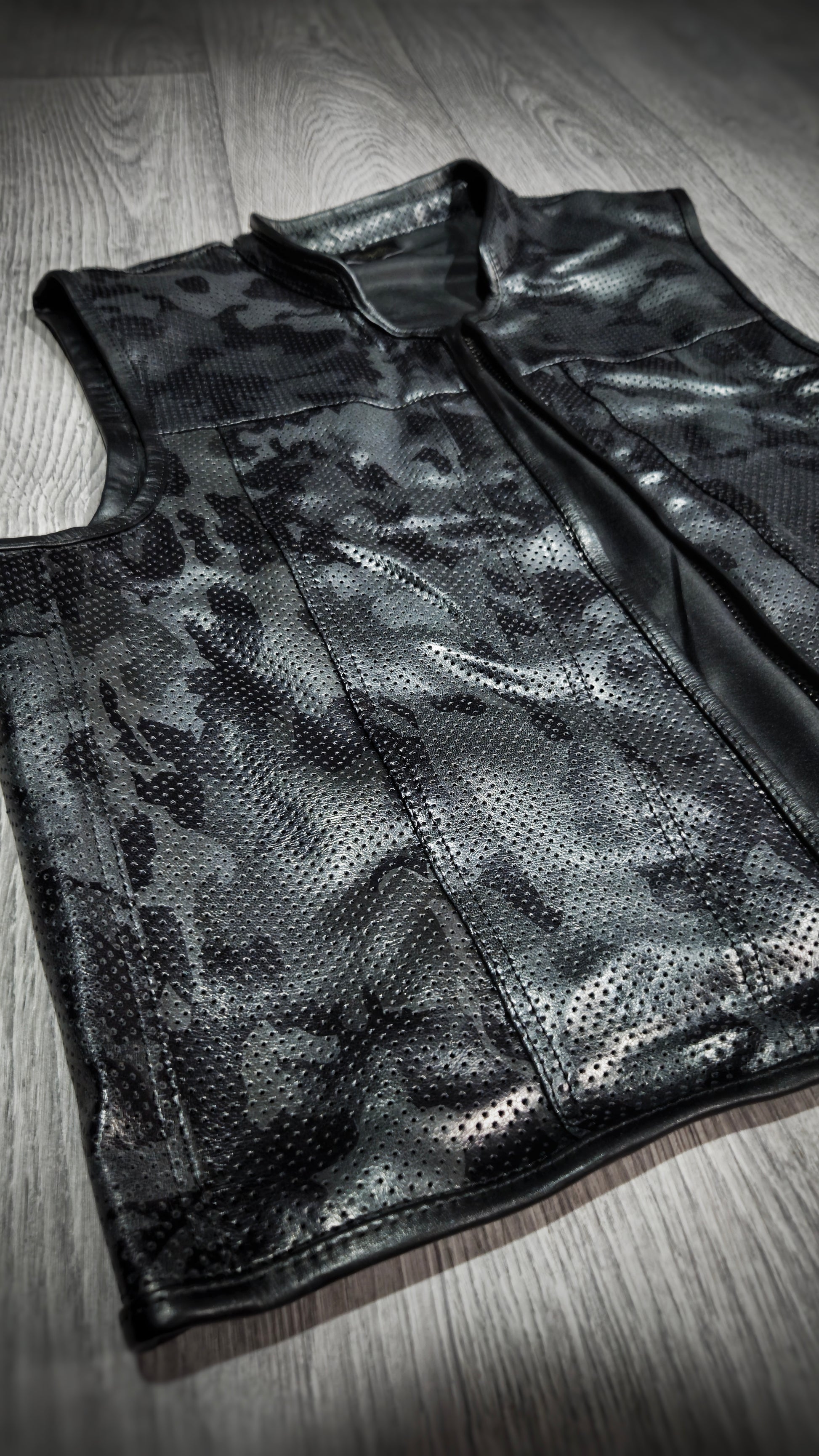 EURO "OFF THE RACK" PERFORATED BLACK OPS VEST 2.0