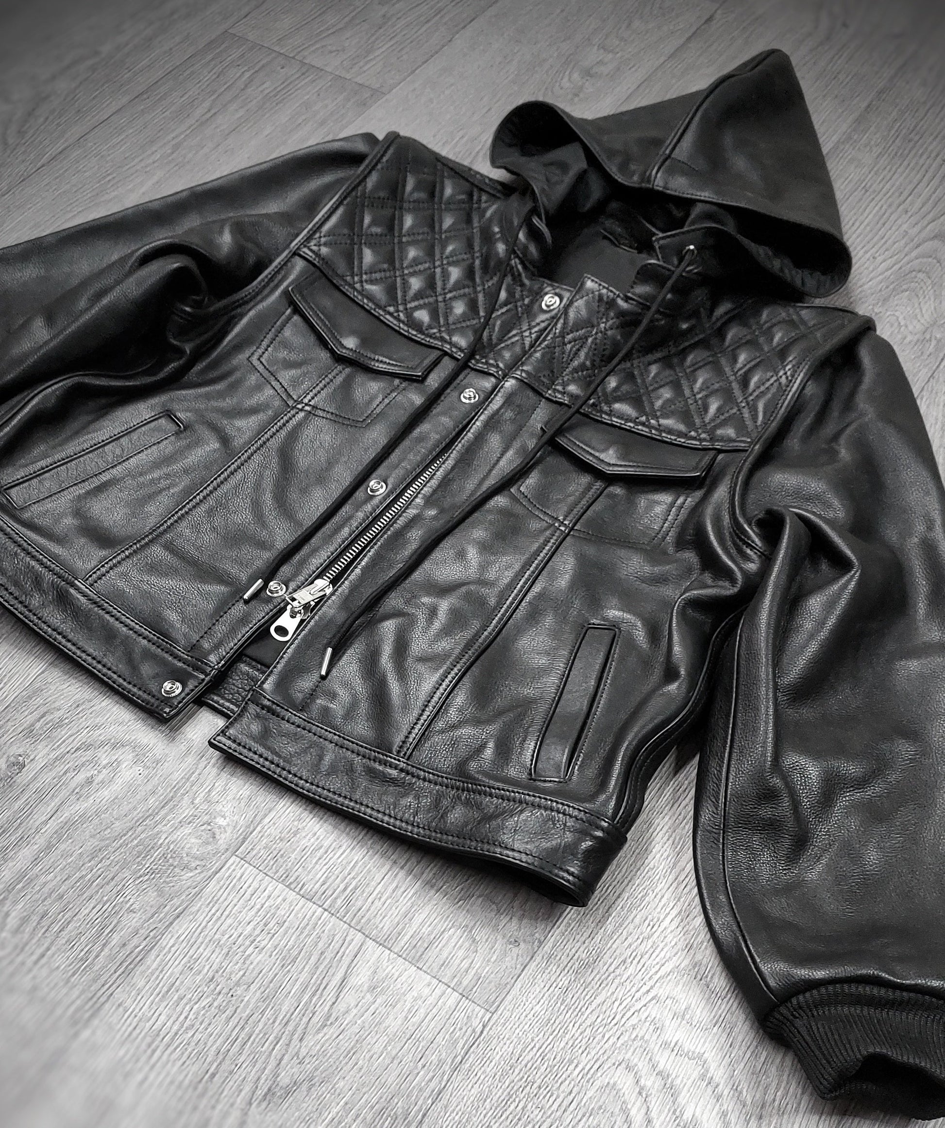 US "OFF THE RACK" REMOVABLE SLEEVE MIDNIGHT VEST