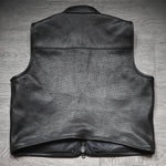 EURO "OFF THE RACK" PERFORATED BLACK VEST