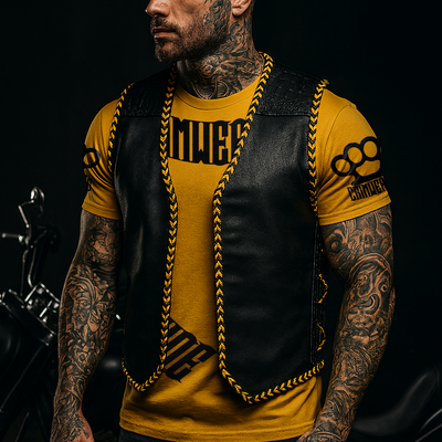 AUS BLACK/WARM YELLOW 