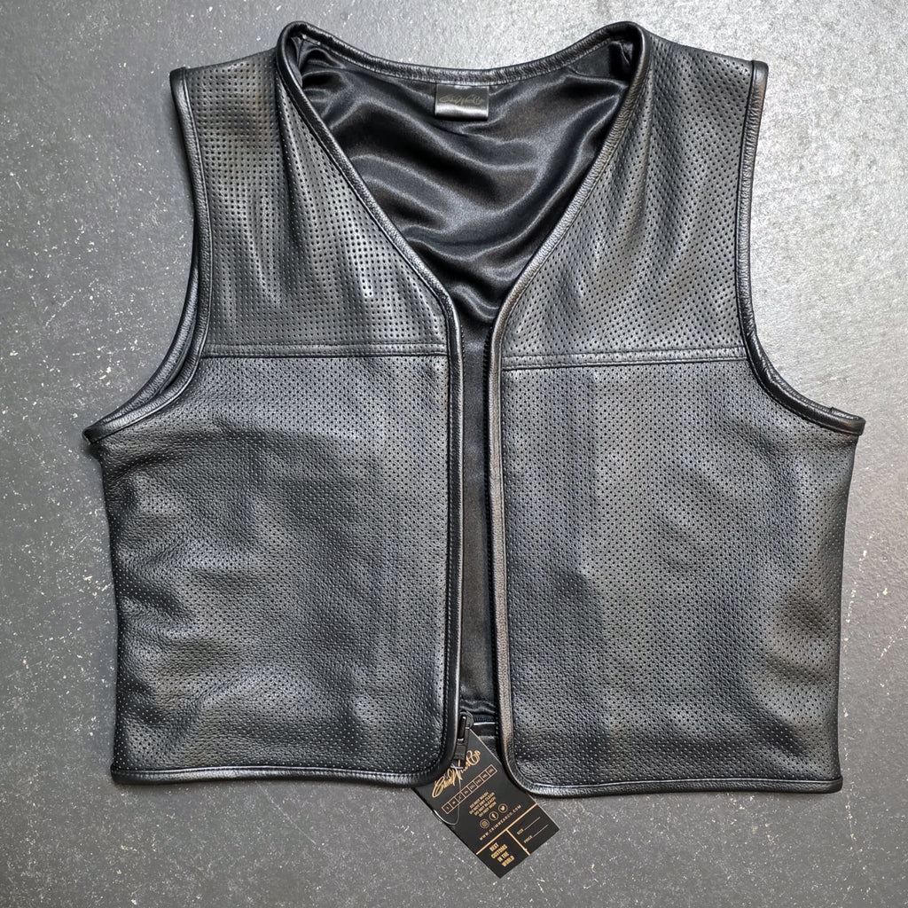 🔥Discounted - Ready to Ship!🔥 EURO BLACK PERFORATED - SMALL