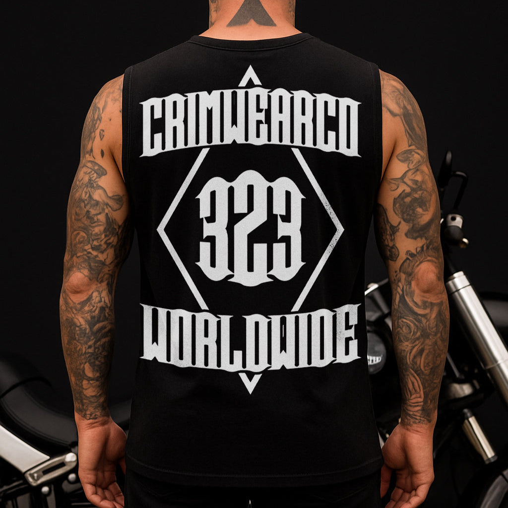 Crim Wear Black Muscle Tee