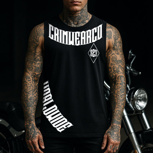 Crim Wear Black Muscle Tee