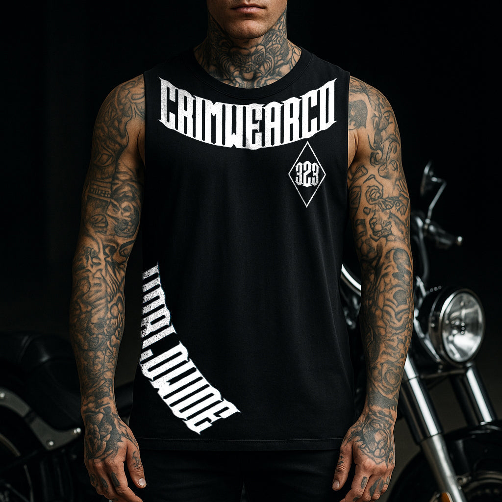 Crim Wear Black Muscle Tee