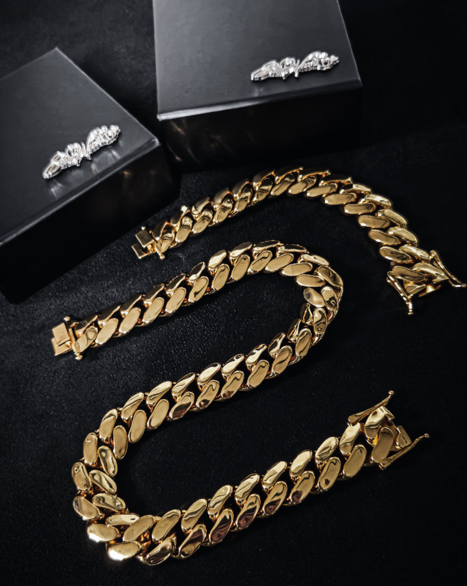 Cuban Link Bracelet or Chain