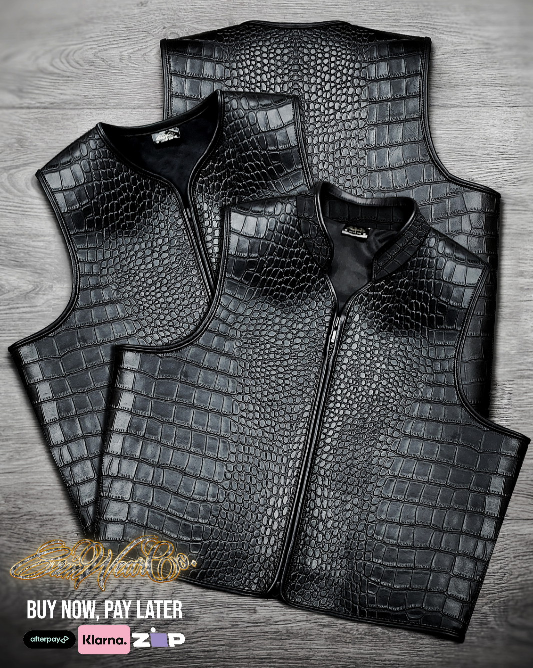 EURO "OFF THE RACK" GATOR BELLY VEST