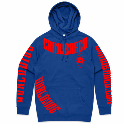 Crim Wear Blue Hoodie *NEW *