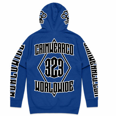 Crim Wear Blue Hoodie *NEW *
