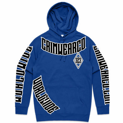 Crim Wear Blue Hoodie *NEW *