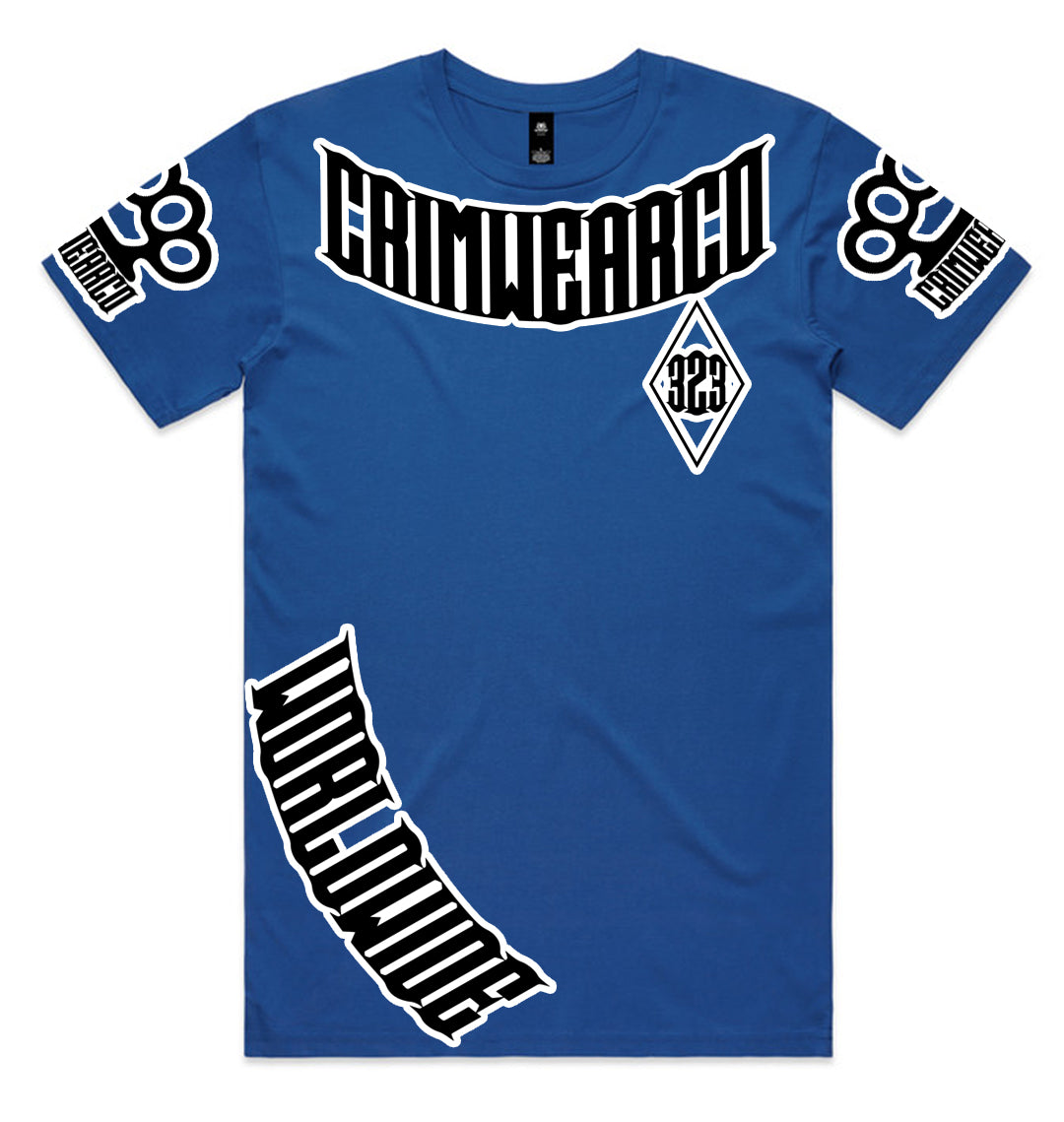 Crim Wear Blue Tee *NEW*