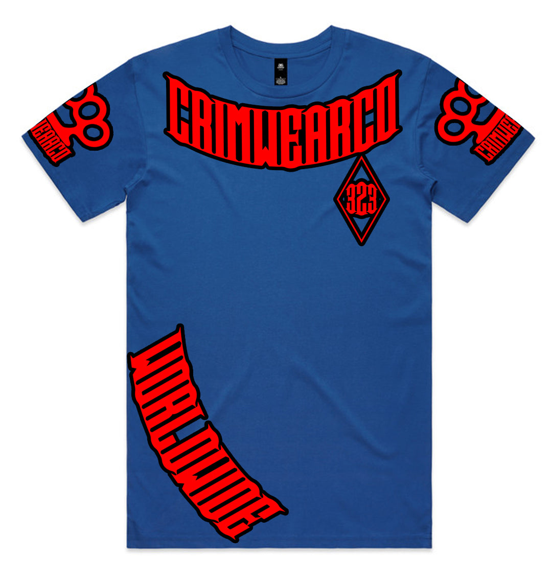 Crim Wear Blue Tee *NEW*