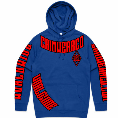 Crim Wear Blue Hoodie *NEW *
