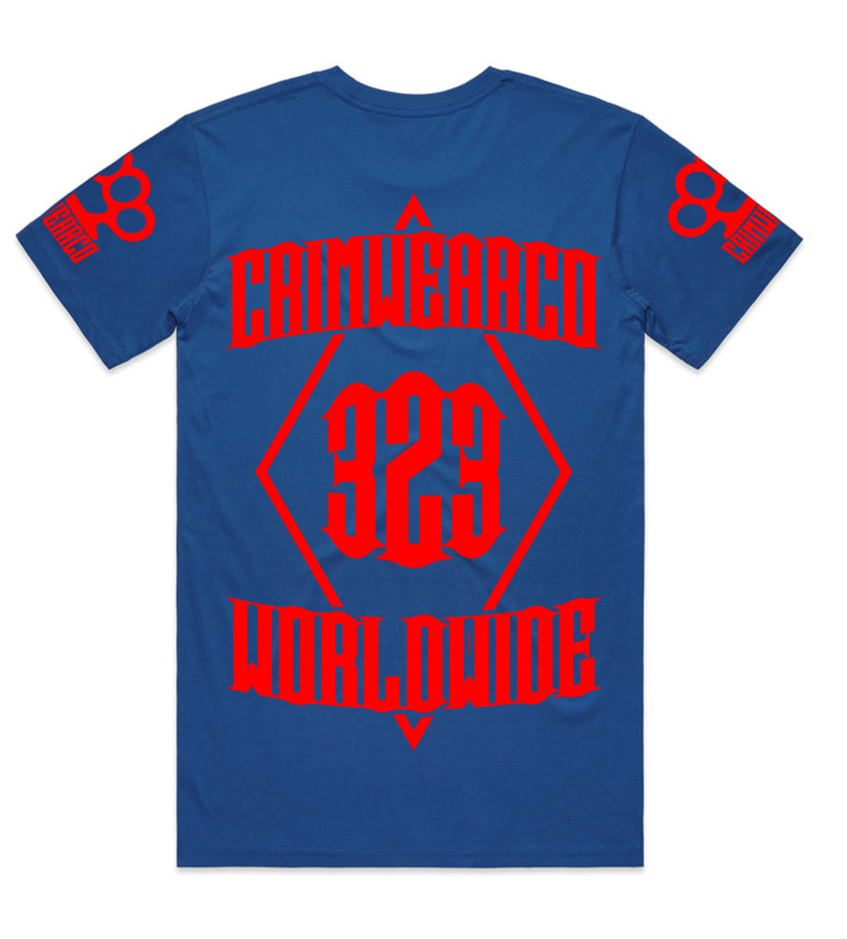 Crim Wear Blue Tee