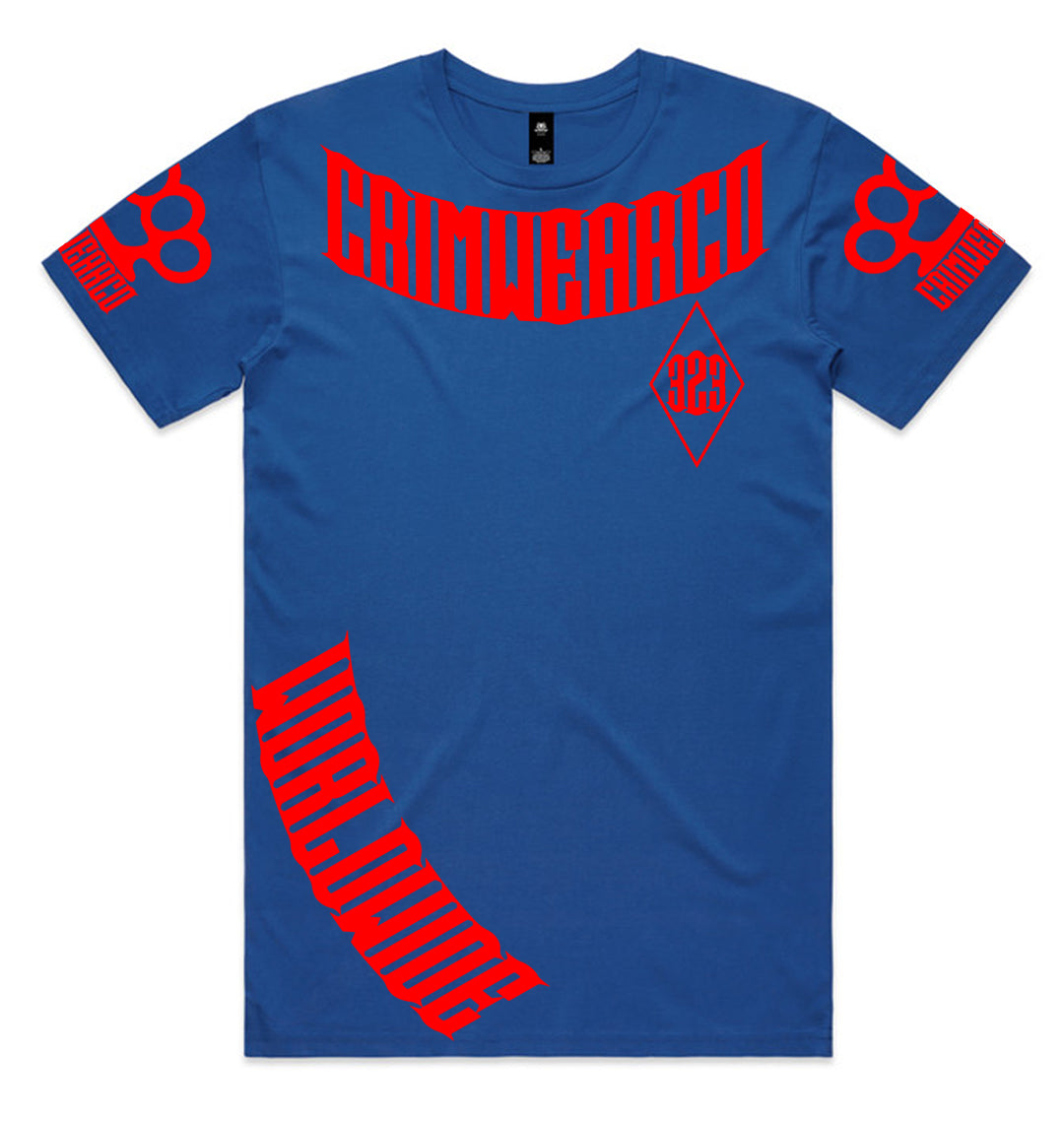 Crim Wear Blue Tee