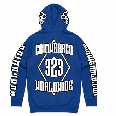Crim Wear Blue Hoodie *NEW *