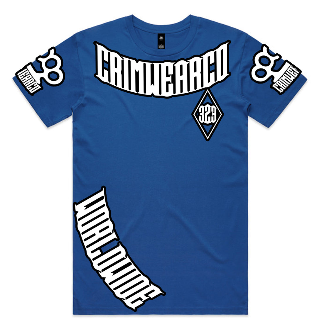 Crim Wear Blue Tee