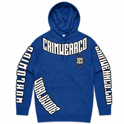 Crim Wear Blue Hoodie *NEW *