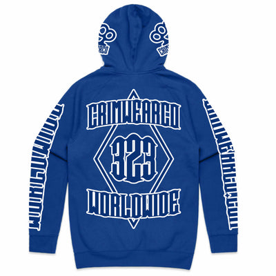 Crim Wear Blue Hoodie *NEW *