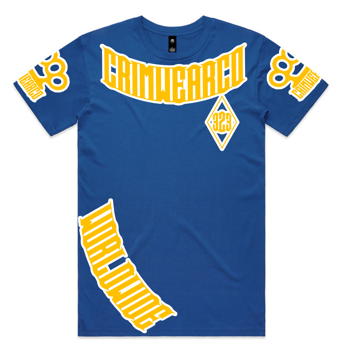 Crim Wear Blue Tee